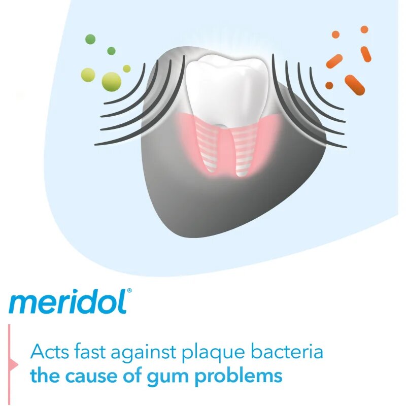 Meridol Gum Protection Whitening избелваща паста за зъби 75 мл.
