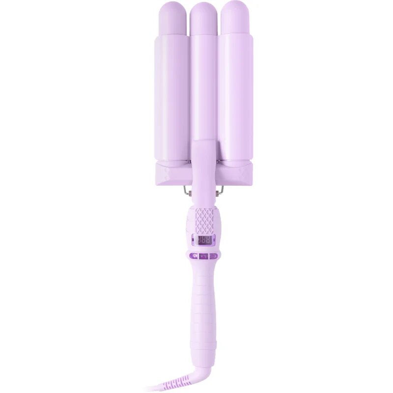 Mermade Cutie Waver 22 mm тройна маша За коса Lilac 1 бр.