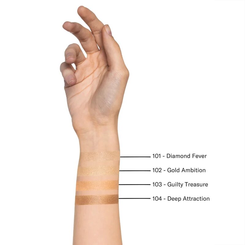 Mesauda Lust For Shine Highlighter кремообразен озарител цвят Diamond Fever 5.5 гр.