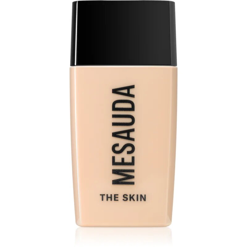 Mesauda The Skin озаряващ хидратиращ фон дьо тен SPF 15 цвят W80 30 мл.