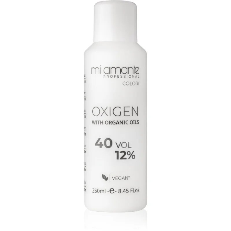 Mi Amante Professional Colori Oxigen With Organic Oils активираща емулсия за професионална употреба 12% 40 Vol. 250 мл.