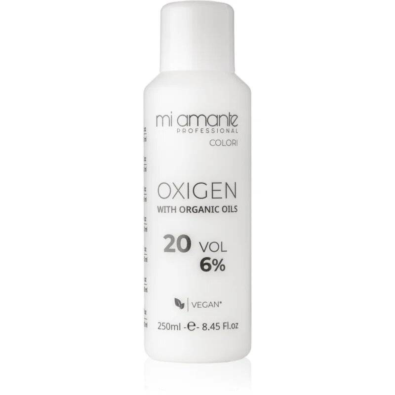 Mi Amante Professional Colori Oxigen With Organic Oils активираща емулсия за професионална употреба 6% 20 Vol. 250 мл.
