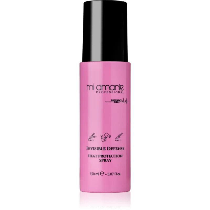 Mi Amante Professional Emergency Room Invisible Defense Heat Protection Spray термозащитен спрей за оформяне с преса и маша 150 мл.