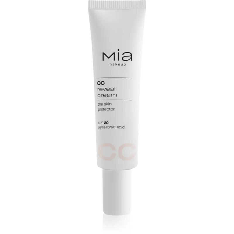Mia Cosmetics CC Reveal Cream CC крем за уеднаквяване тена на лицето SPF 20 цвят 01 Light 30 мл.