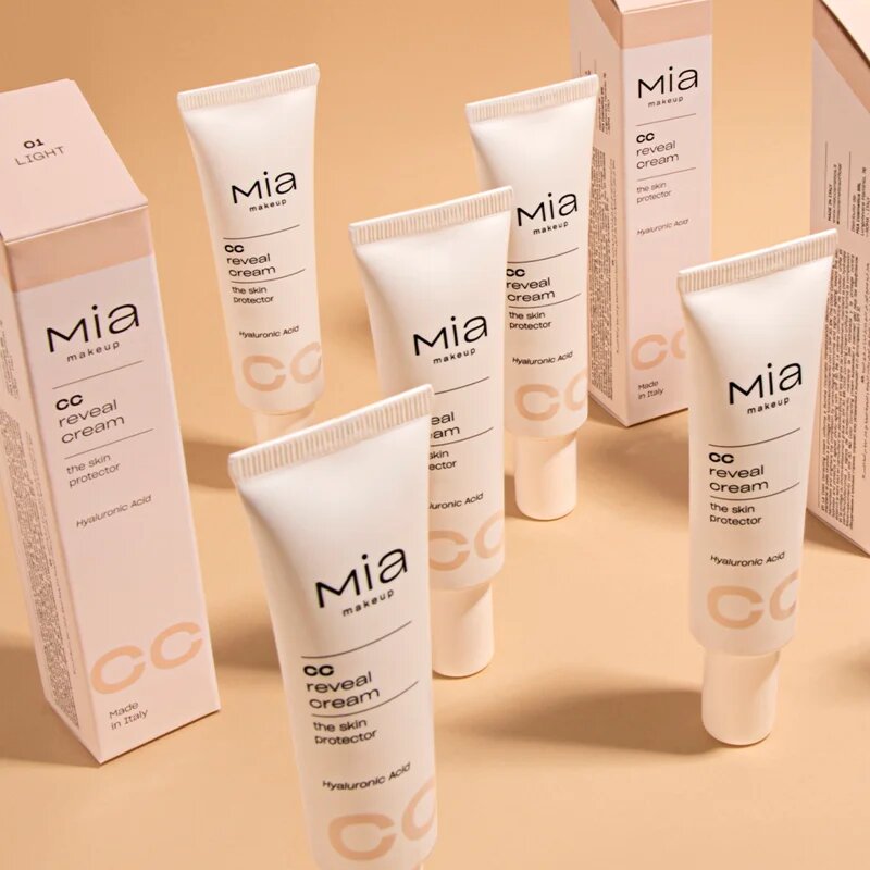 Mia Cosmetics CC Reveal Cream CC крем за уеднаквяване тена на лицето SPF 20 цвят 01 Light 30 мл.