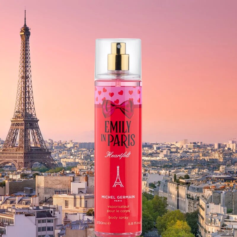 Michel Germain Emily in Paris Heartfelt парфюмиран спрей за тяло за жени 236 мл.