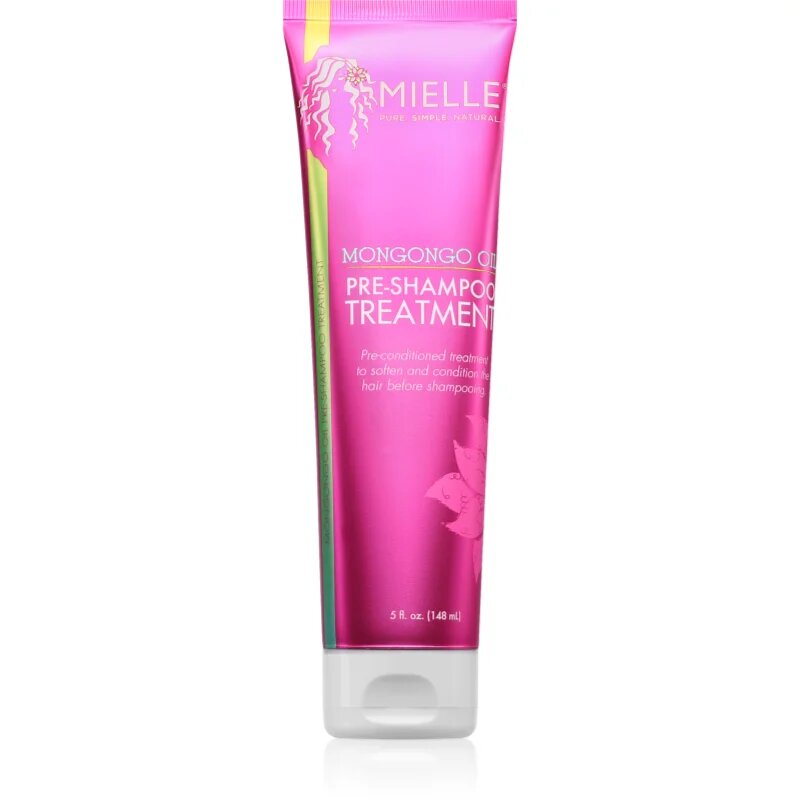 Mielle Mongongo Oil Pre-Shampoo Treatment грижа за използване преди нанасянето на шампоан за хидратация и блясък 148 мл.
