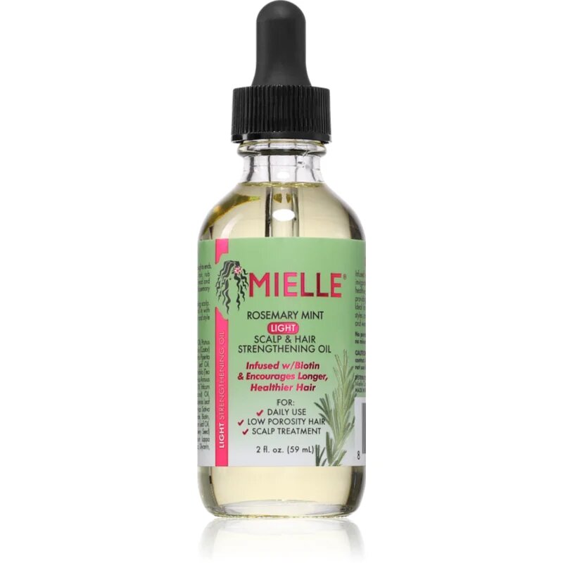 Mielle Rosemary Mint Light Scalp & Hair Strengthening Oil укрепващо олио за коса и скалп LIGHT 59 мл.