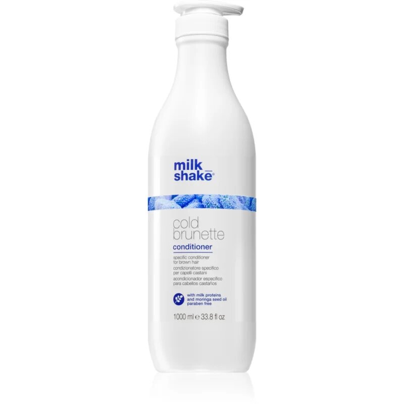 milk_shake® Cold Brunette Conditioner балсам за коса с кафяви нюанси 1000 мл.