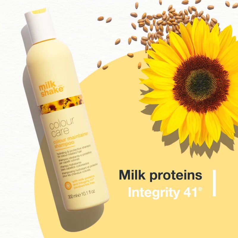 milk_shake® Colour Care Shampoo хидратиращ и защитен шампоан за боядисана коса 300 мл.