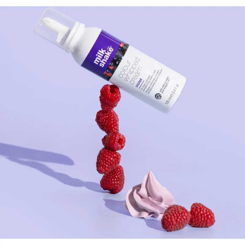 milk_shake® Colour Whipped Cream тонираща пяна за всички видове коса Violet 100 мл.
