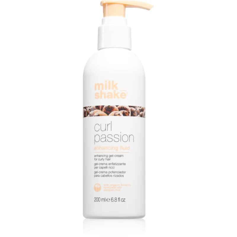 milk_shake® Curl Passion Enhancing Fluid укрепваща грижа за къдрава коса 200 мл.