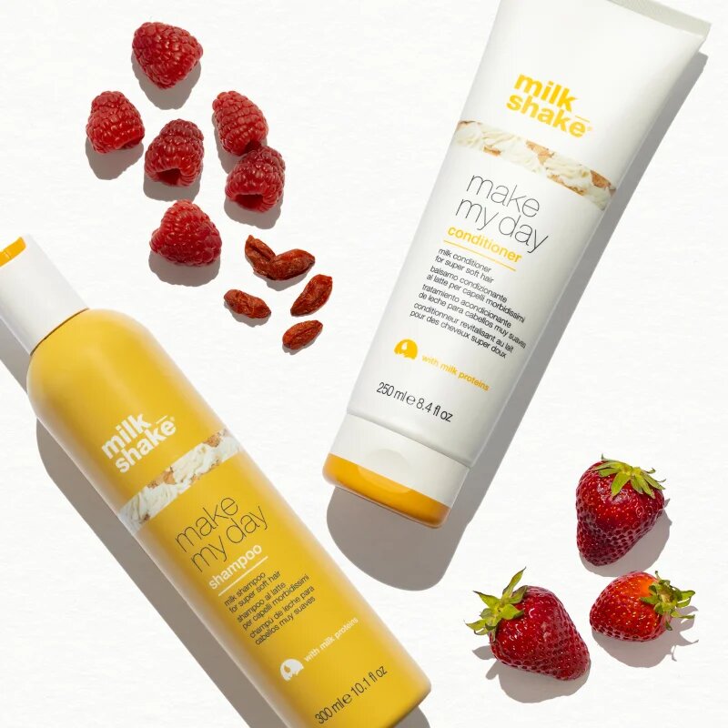milk_shake® Duo pack Make My Day комплект с протеин за всички видове коса 2 бр.