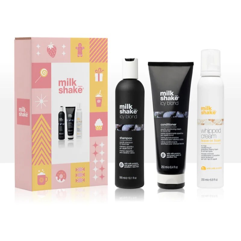 milk_shake® Icy Blond Set комплект неутрализиращ жълтеникавите оттенъци