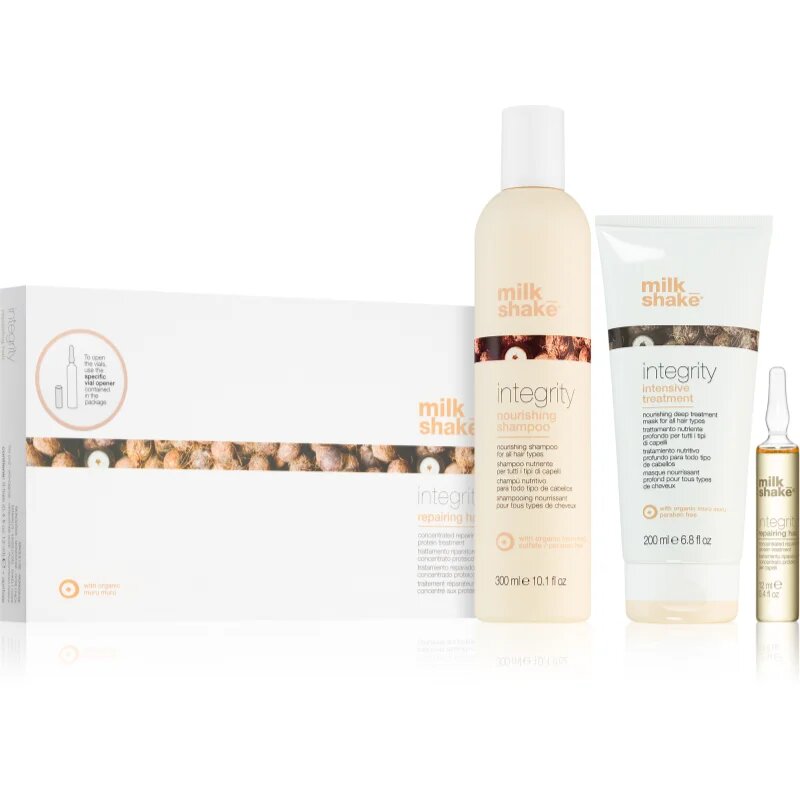 milk_shake® Integrity Set with Treatment комплект за увредена коса
