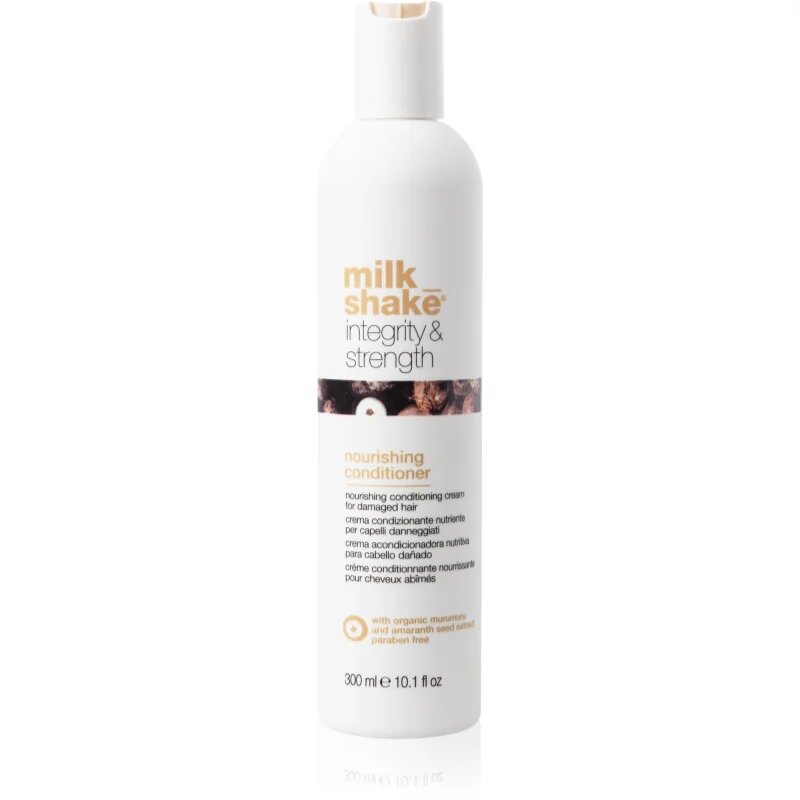 milk_shake® Integrity & Strength Nourishing Conditioner подхранващ балсам за увредена коса 300 мл.