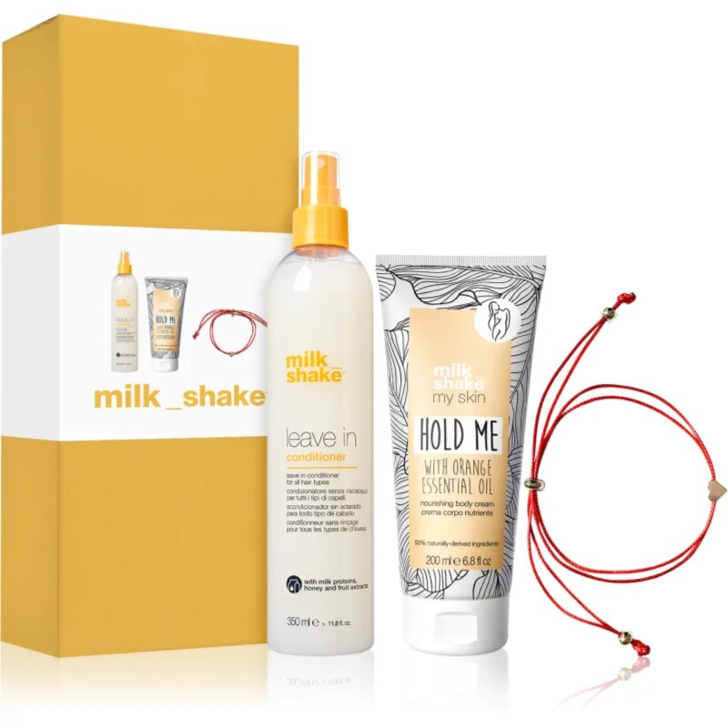 milk_shake® Leave-in Treatments Gift Set подаръчен комплект за коса и тяло за жени