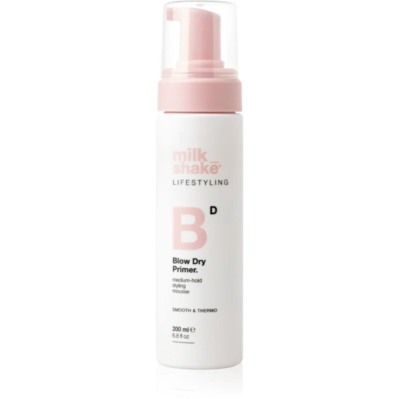 milk_shake® Lifestyling Blow Dry Primer защитна стилизираща пяна 200 мл.