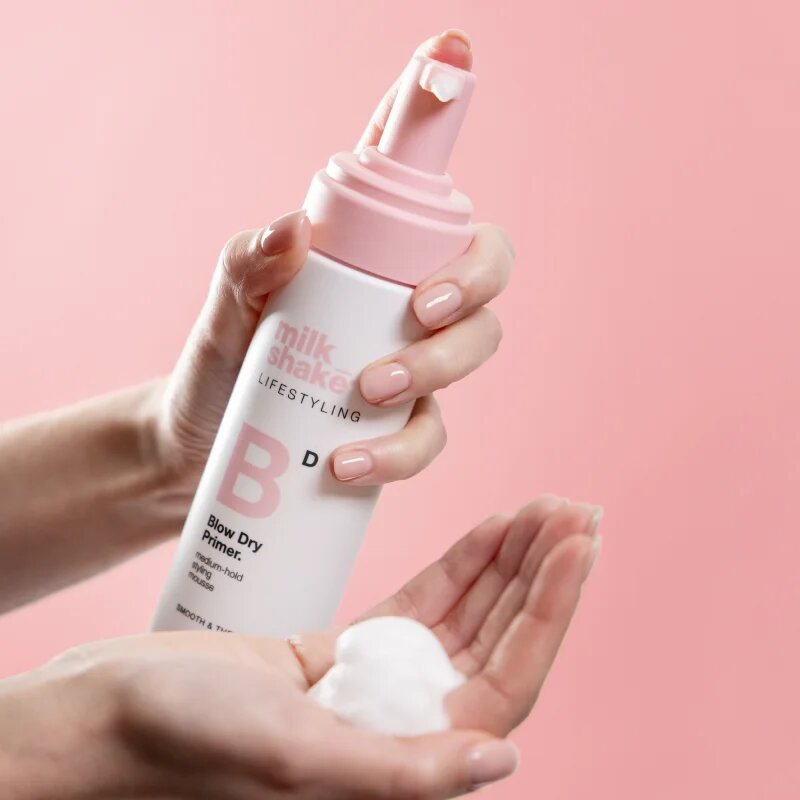 milk_shake® Lifestyling Blow Dry Primer защитна стилизираща пяна 200 мл.