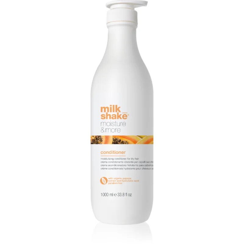 milk_shake® Moisture & More Conditioner хидратиращ балсам за суха коса 1000 мл.