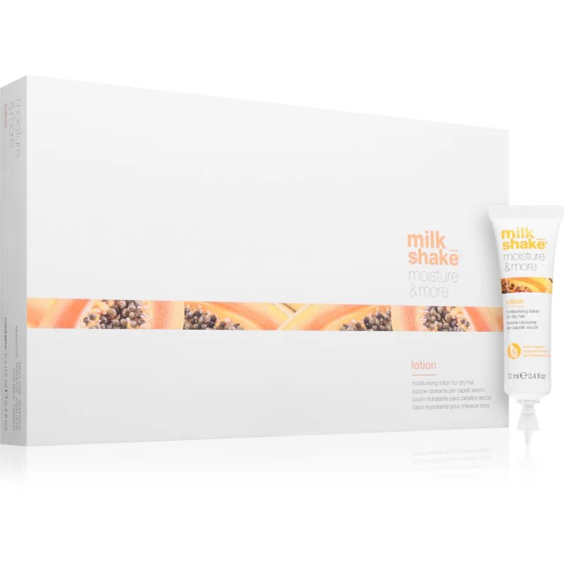 milk_shake® Moisture & More Lotion хидратиращо мляко за суха коса 6x12 мл.