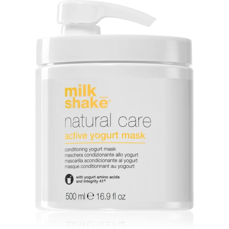 milk_shake® Natural Care Active Yogurt активна маска с кисело мляко За коса 500 мл.