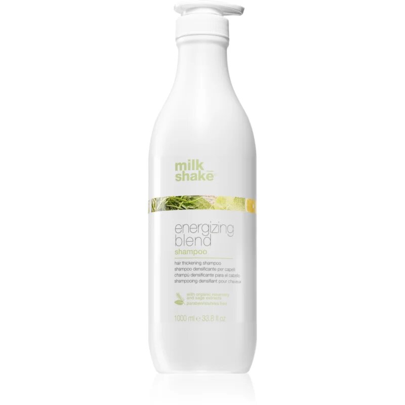 milk_shake® Scalp Care Energizing Blend енергизиращ шампоан за нежна разредена и фина коса 1000 мл.
