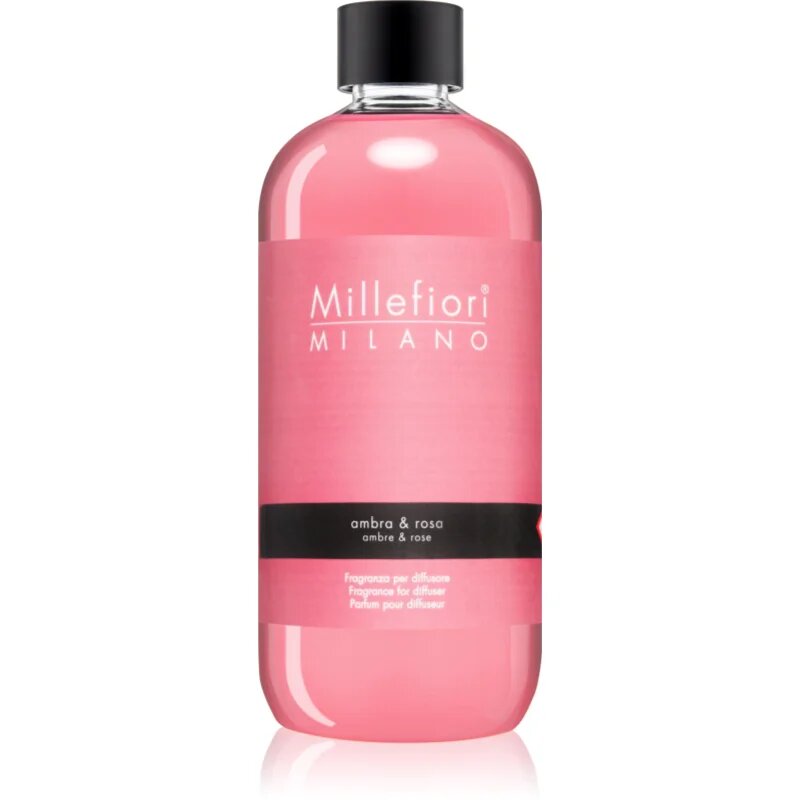 Millefiori Ambra & Rosa пълнител за арома дифузери 500 мл.