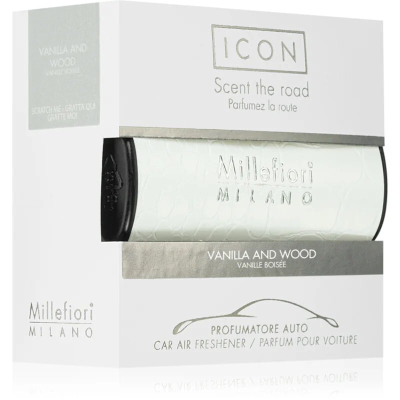 Millefiori Icon Vanilla & Wood aроматизатор за автомобил 1 бр.