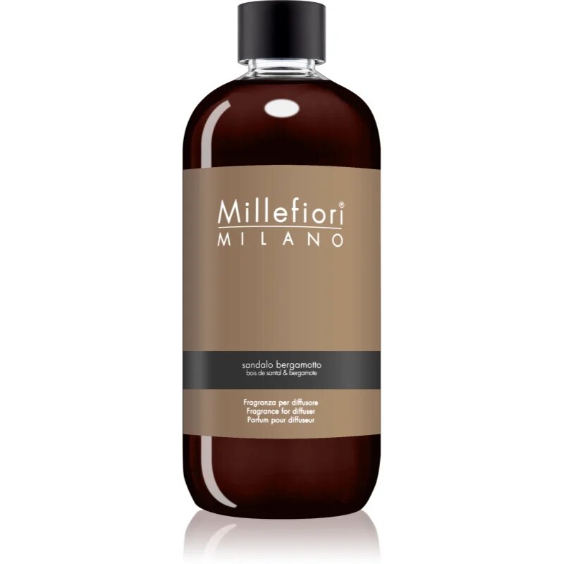 Millefiori Milano Sandalo Bergamotto пълнител за арома дифузери 500 мл.