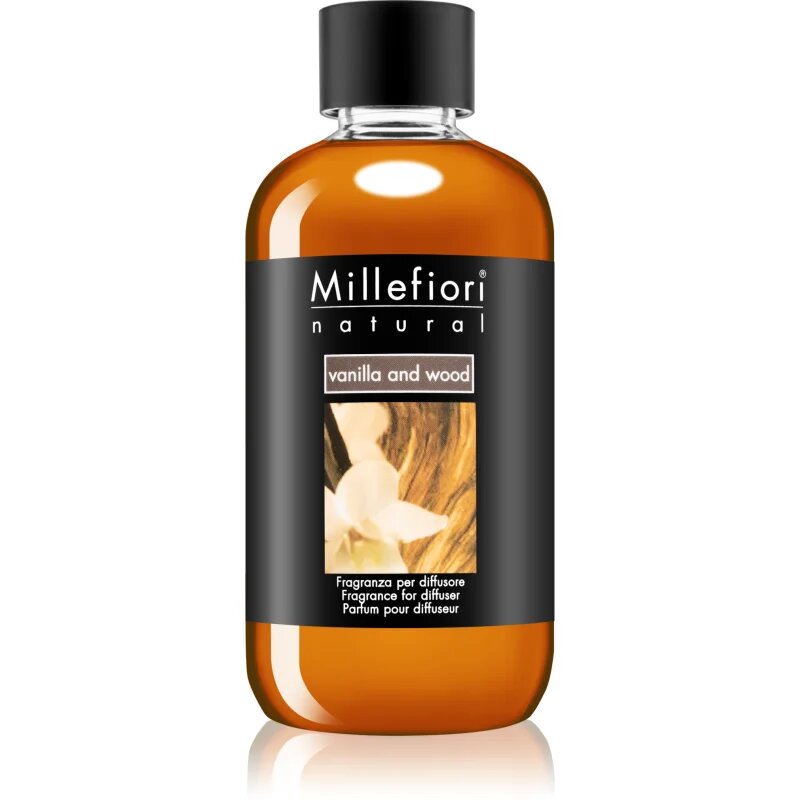 Millefiori Milano Vanilla & Wood пълнител за арома дифузери 250 мл.