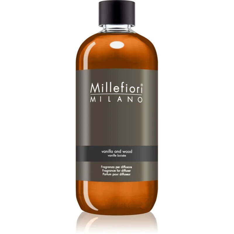 Millefiori Milano Vanilla & Wood пълнител за арома дифузери 500 мл.