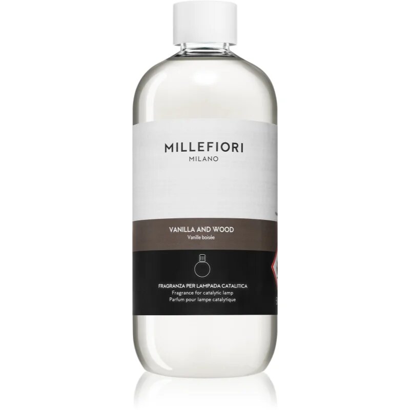 Millefiori Vanilla and Wood пълнител за каталитична лампа 500 мл.