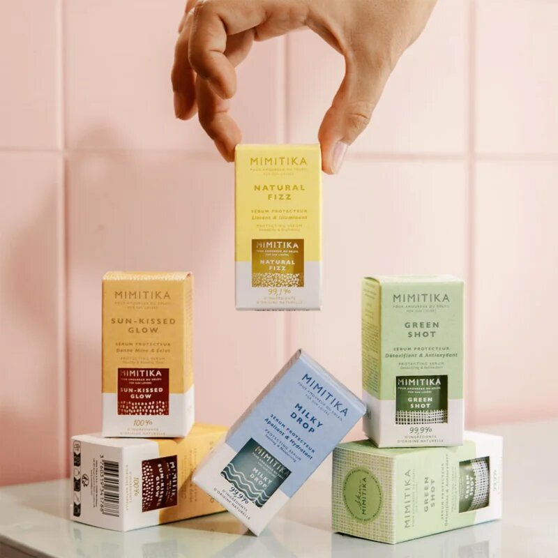 Mimitika Green Shot Detoxifying Serum защитен детоксикиращ серум 15 мл.