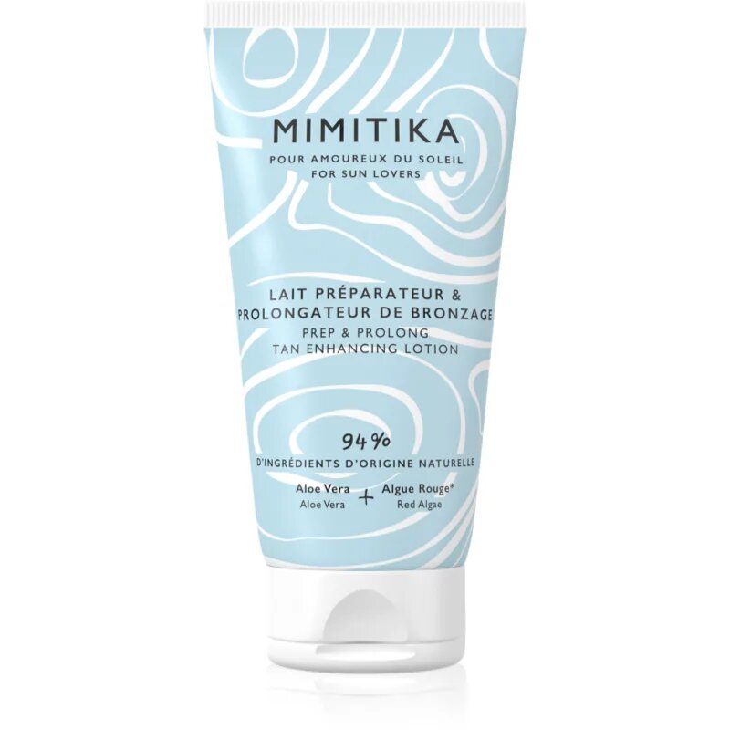 Mimitika Prep & Prolong Body Lotion тоалетно мляко за тяло за удължаване на загара 140 мл.