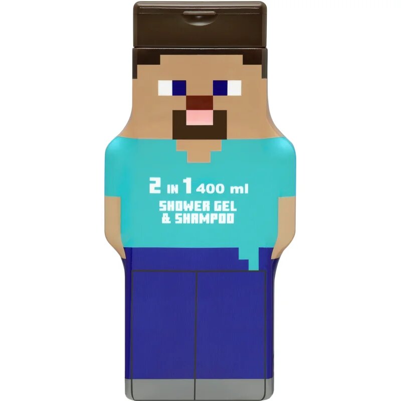 Minecraft Shower Gel & Shampoo нежен душ гел и шампоан за деца 400 мл.