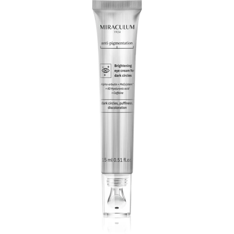 Miraculum Anti- Pigmentation озаряващ крем за околоочната зона против отоци и тъмни кръгове 15 мл.