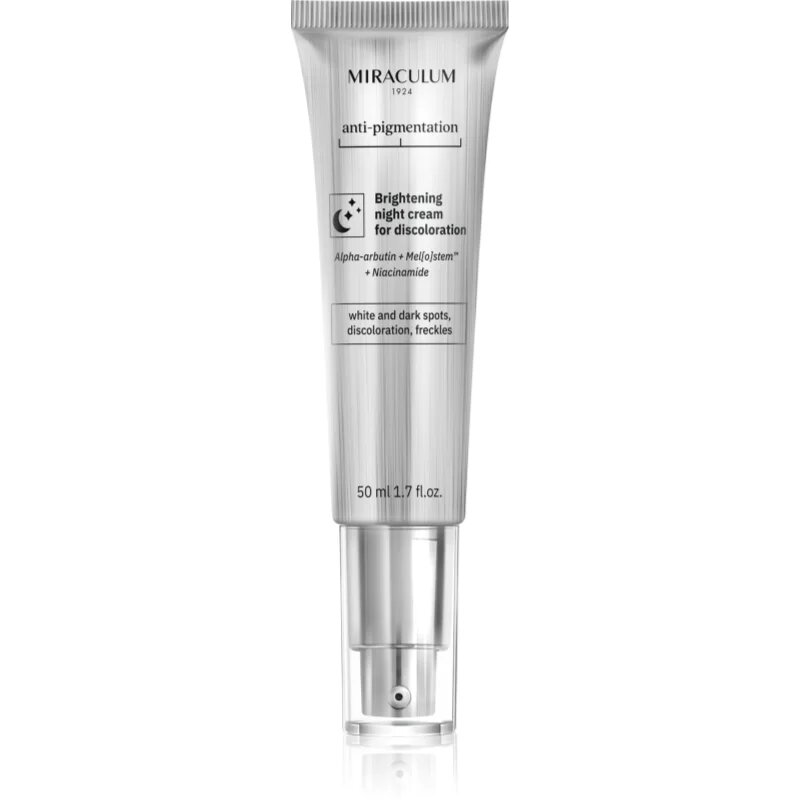 Miraculum Anti- Pigmentation озаряващ нощен крем против пигментни петна 50 мл.