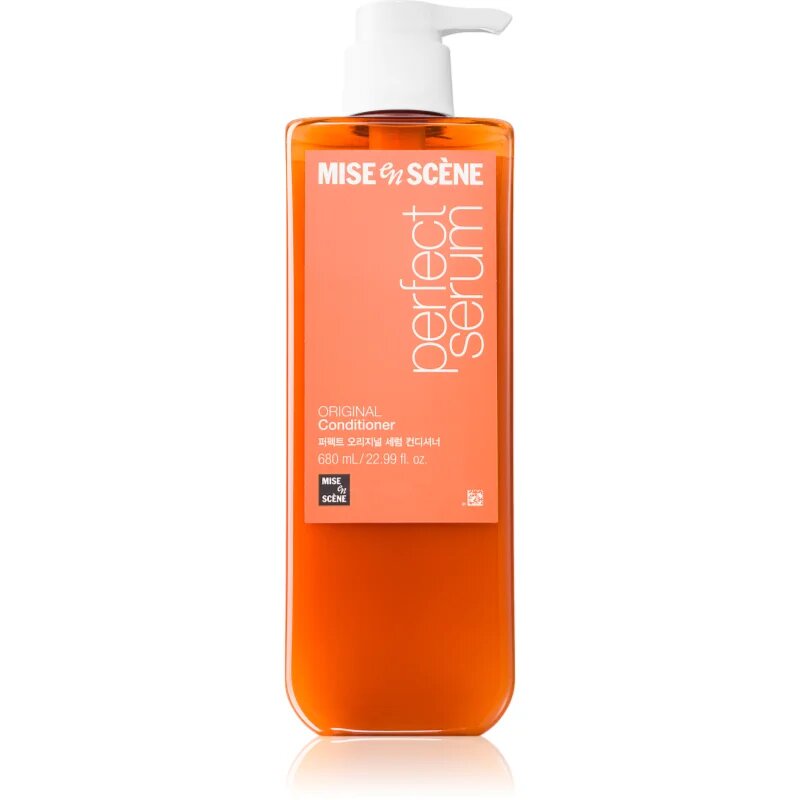 mise en scene Perfect Serum Original Conditioner възстановяващ балсам за блясък и мекота на косата 680 мл.
