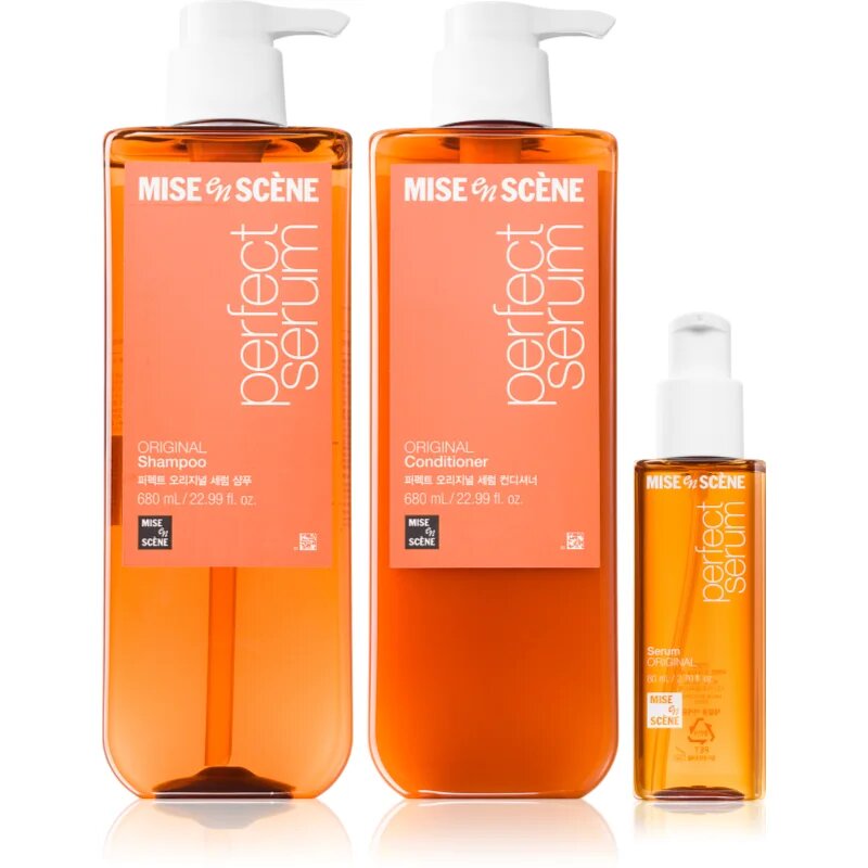 mise en scene Perfect Serum Original комплект за блясък и мекота на косата