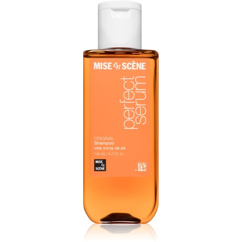 mise en scene Perfect Serum Original Shampoo възстановяващ шампоан за блясък и мекота на косата 140 мл.
