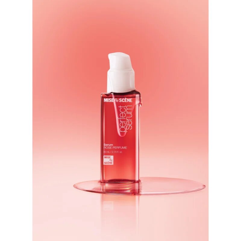 mise en scene Perfect Serum Rose Parfume възстановявящ серум за коса с аромат на цветя за жени 80 мл.