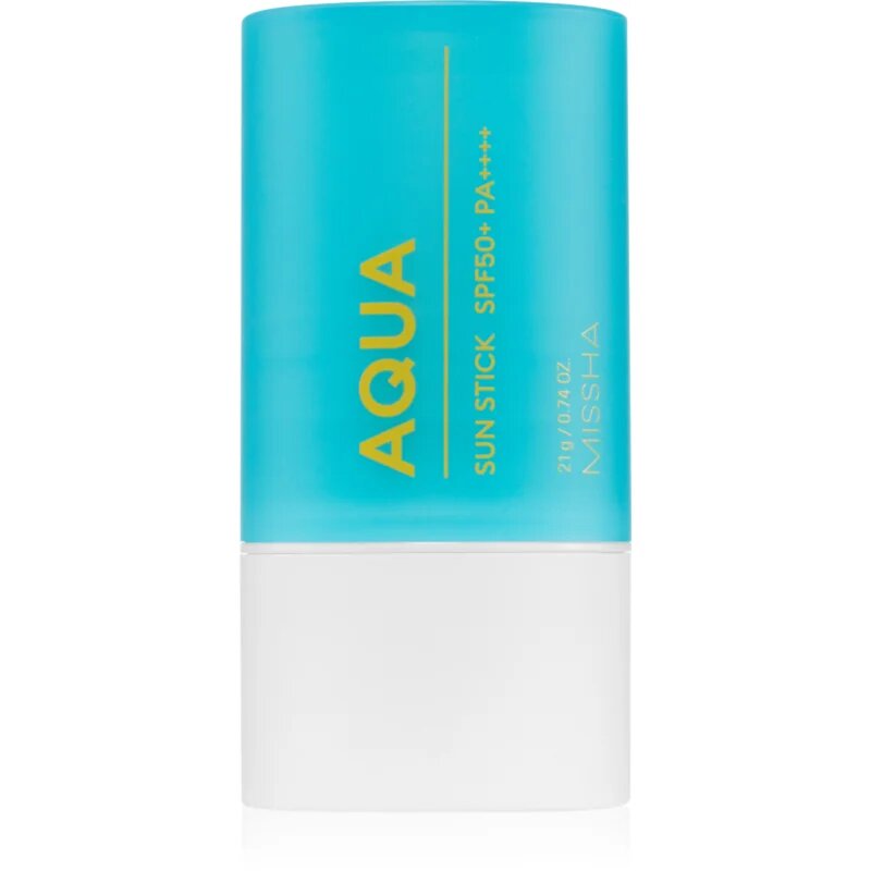 Missha All Around Safe Block Aqua Sun Stick слънцезащитен крем в стик за интензивна хидратация SPF 50+ 21 гр.