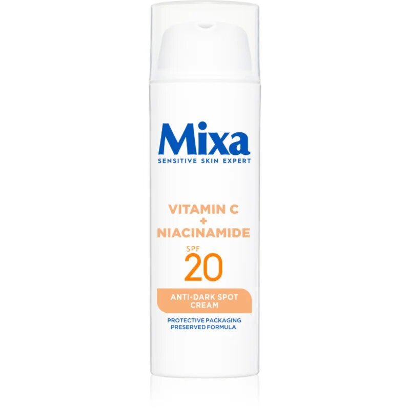 MIXA Anti-Dark Spot дневен крем Против тъмни петна SPF 20 50 мл.