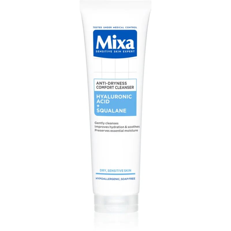 MIXA Anti-Dryness Comfort Cleanser почистващ гел за лице срещу суха кожа 150 мл.