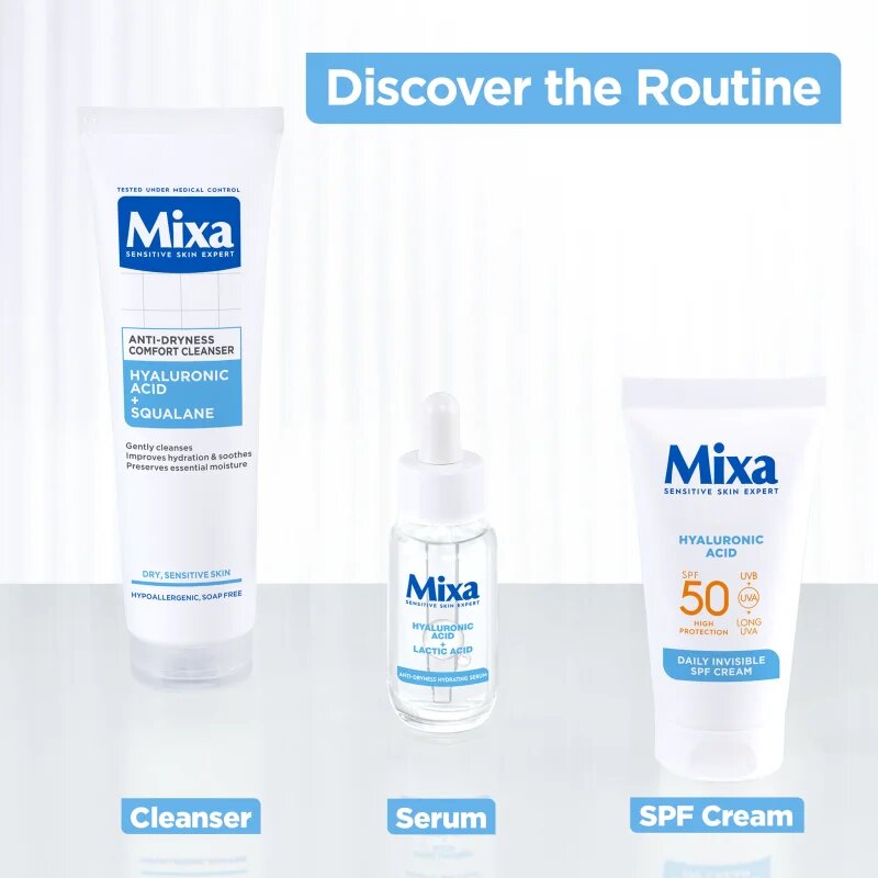 MIXA Anti-Dryness хидратиращ дневен крем SPF 50 50 мл.