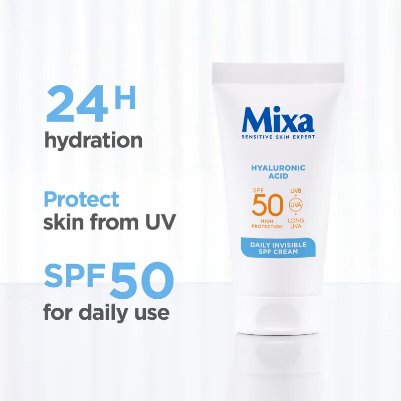 MIXA Anti-Dryness хидратиращ дневен крем SPF 50 50 мл.