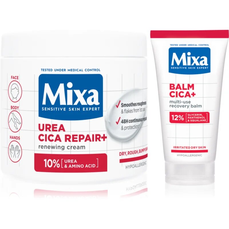 MIXA Cica Repair+ комплект за регенериране на кожата