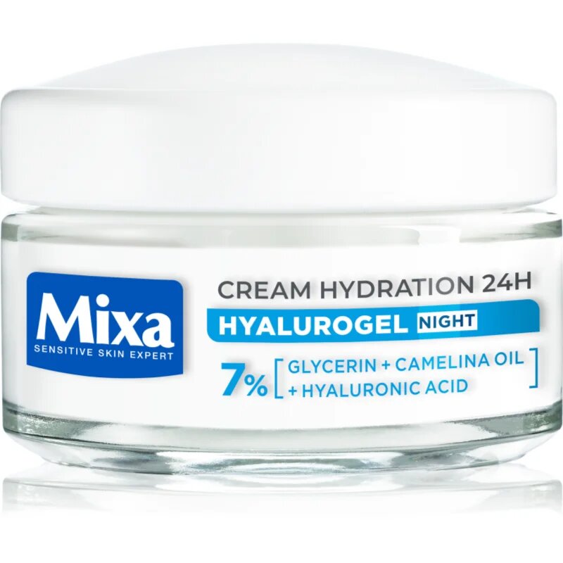 MIXA Hyalurogel Night хидратиращ крем за лице за нощ 50 мл.