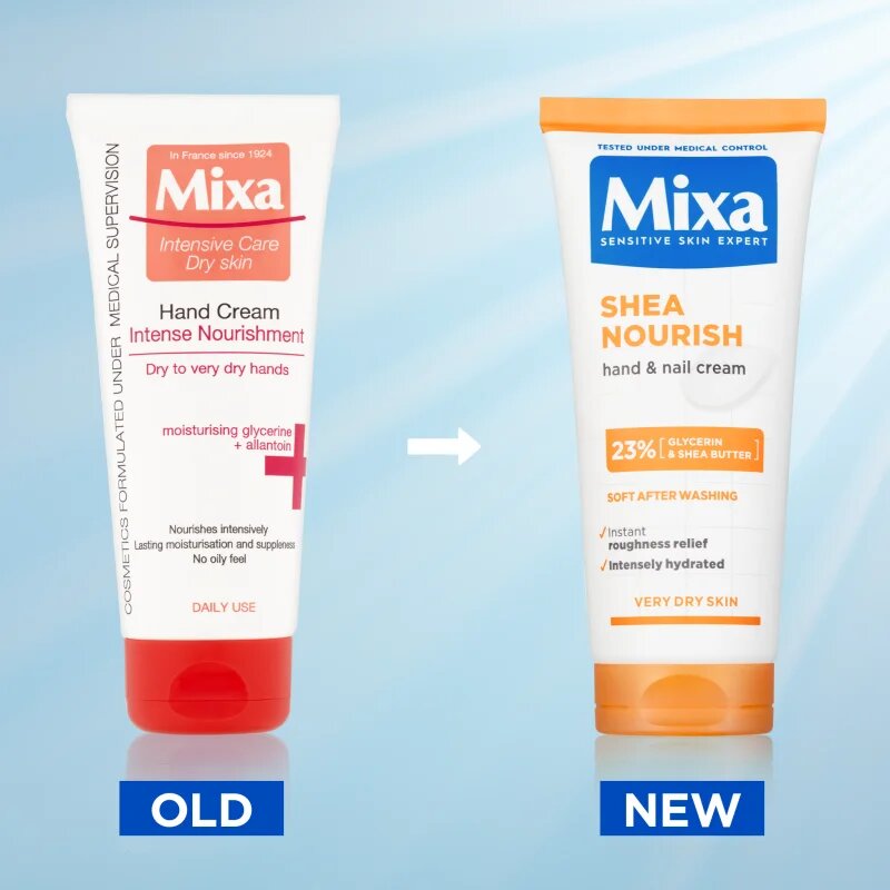 MIXA Intense Nourishment крем за ръце за много суха кожа 100 мл.